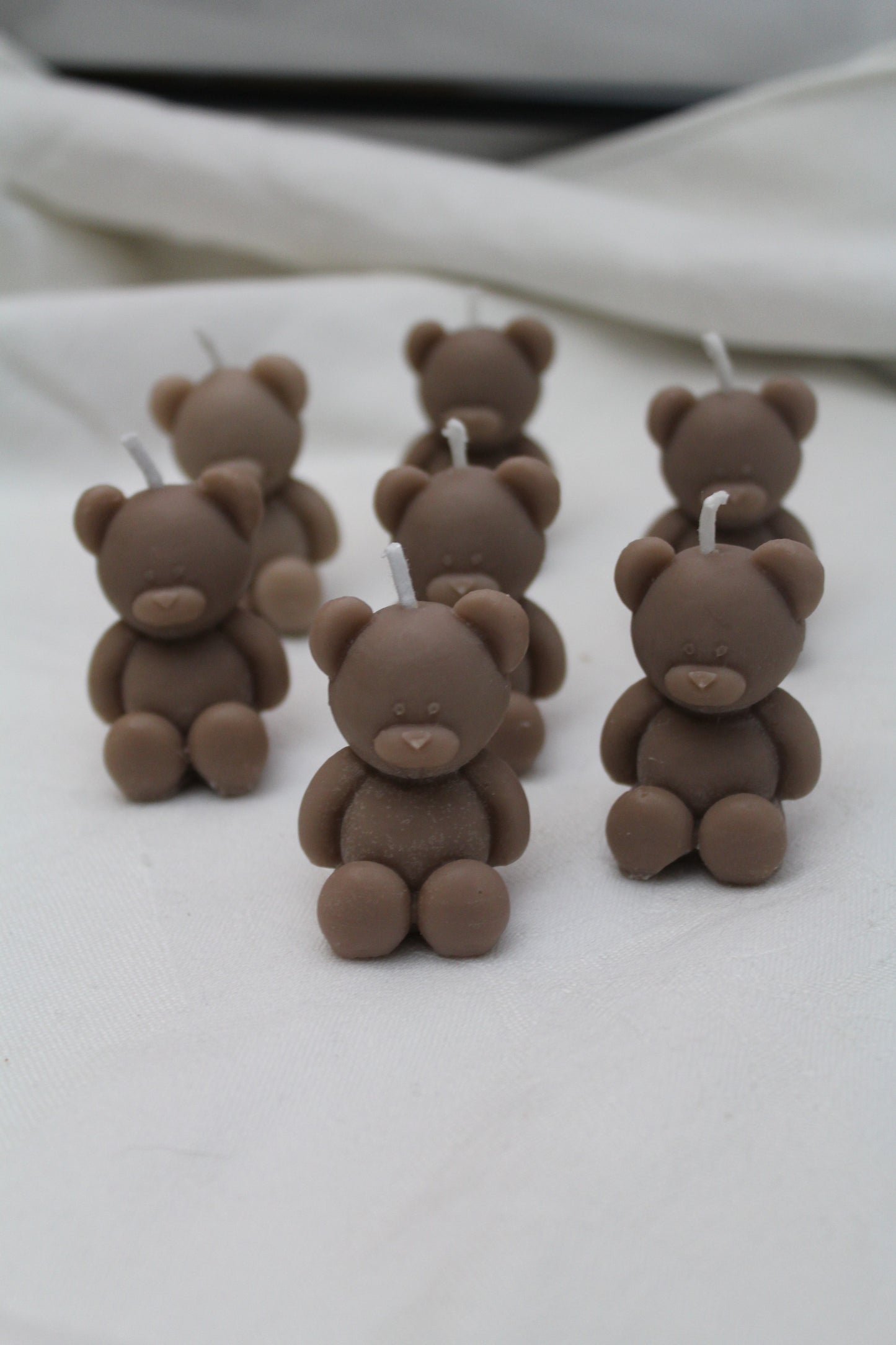 Brown Teddy Candle 100% Handmade