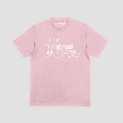 ENTREÈ "LADY" T-Shirt Light Pink / White 