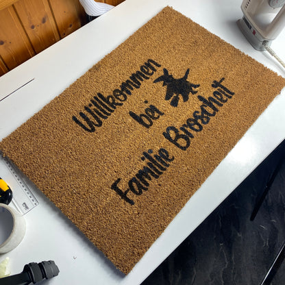 Personalized doormat